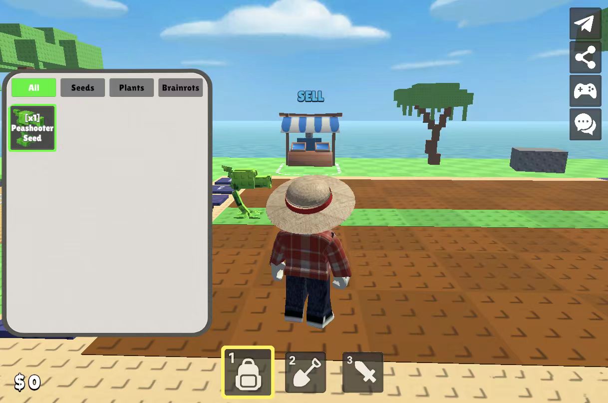 Brainrots vs Plants Game Play Online